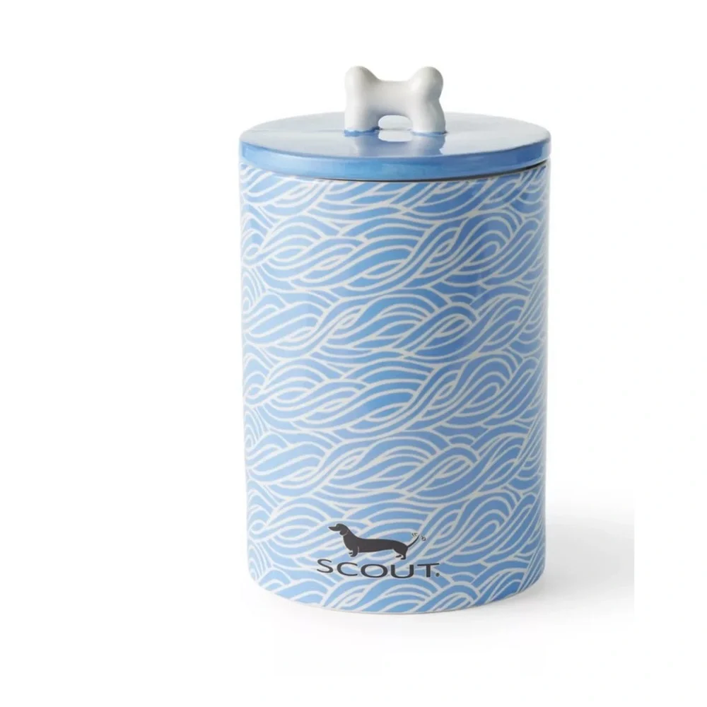 SCOUT
Flow Rida Ceramic Pet Treat Canister with Scouts brand dachshund - Picture 1 of 8